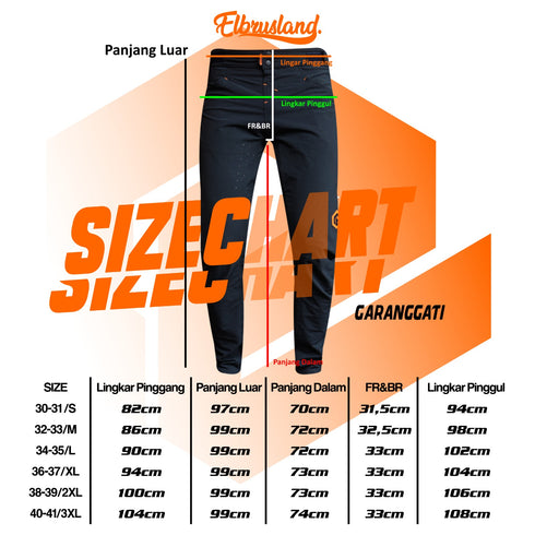 Elbrusland Manik 7/8 Pants 2.0 Black